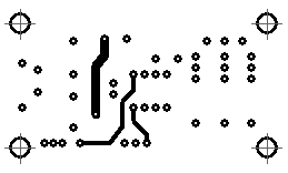 Rev 02 PCB top copper artwork.